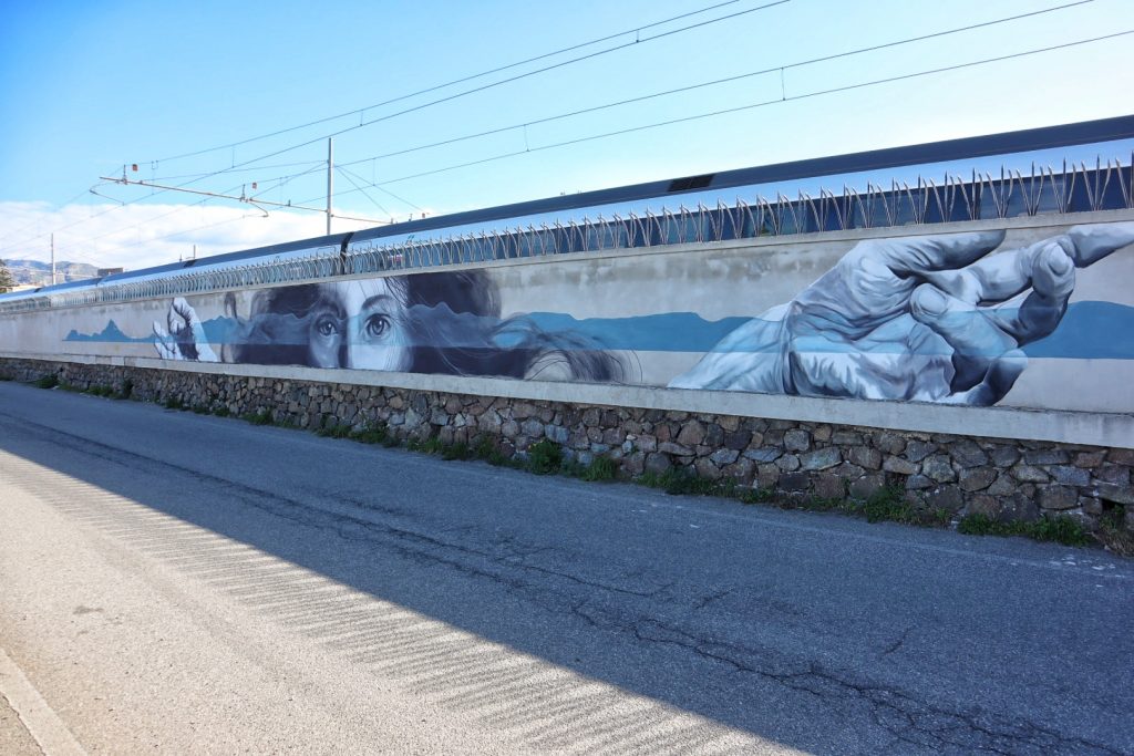 Murales Fata Morgana al Tempietto Reggio Calabria