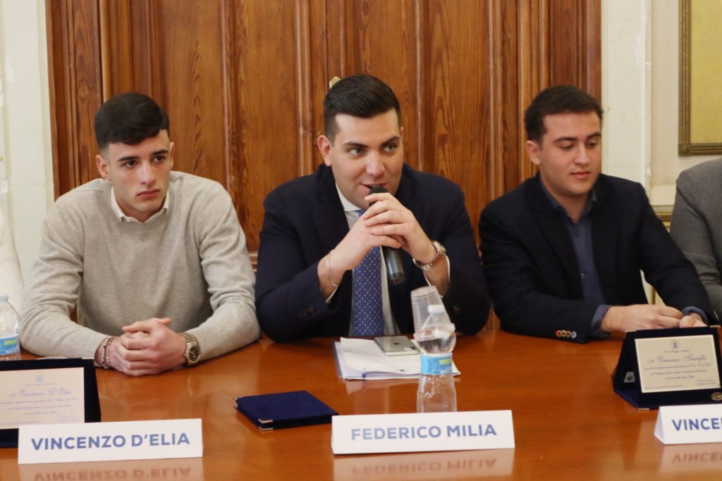 Premiazione ragazzi scuole Piria e Leonardo da Vinci