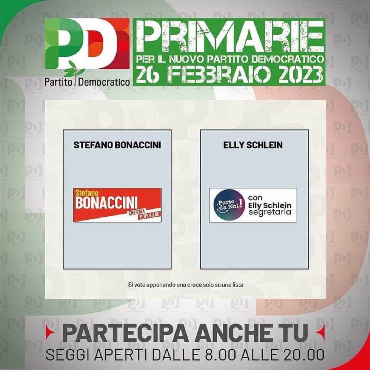 Primarie Pd 2023