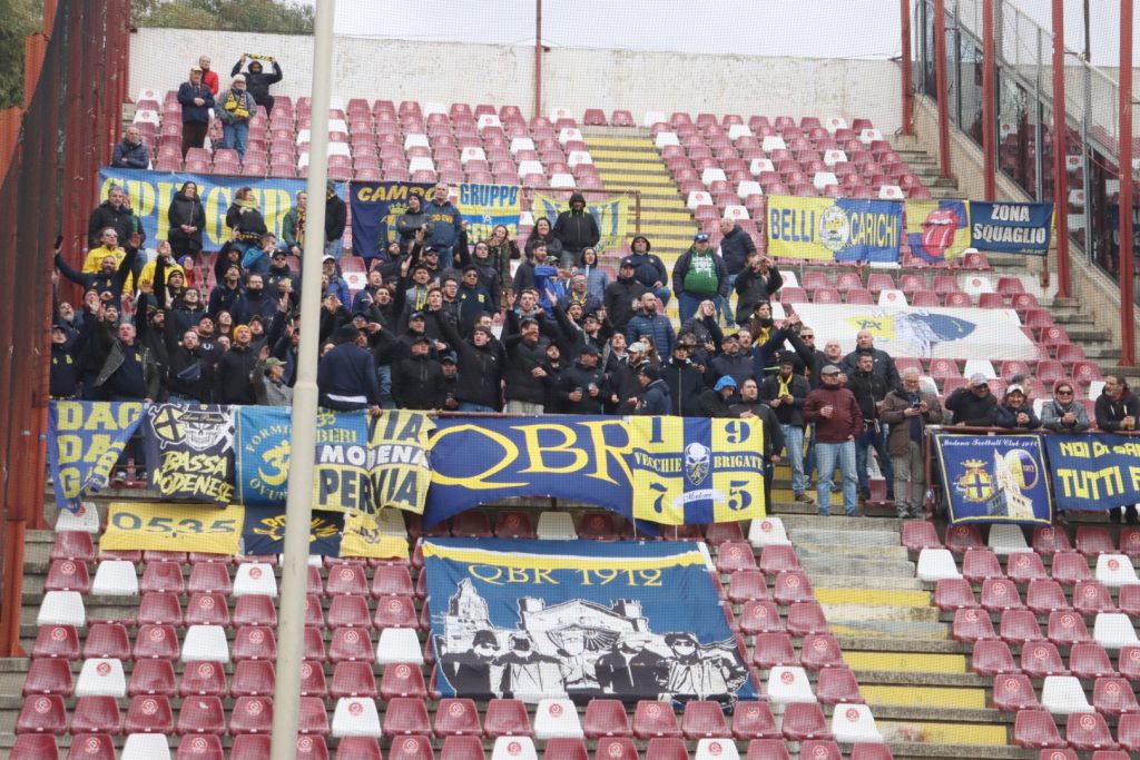 Reggina-Modena tifosi ospiti