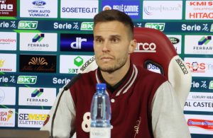 Crisetig in conferenza stampa dopo Reggina-Modena