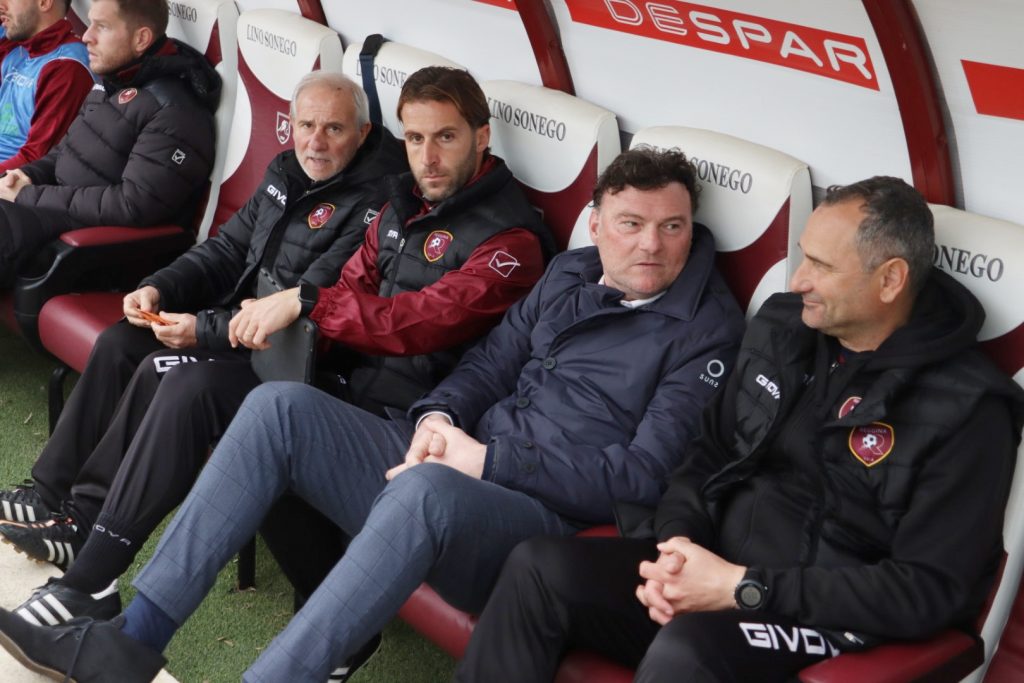 Reggina-Modena in panchina Favasuli Ungaro Taibi e D'Angelo