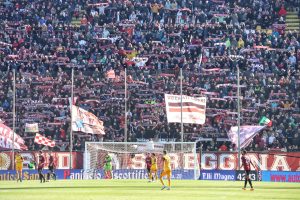 Reggina-Pisa curva sud tifosi granillo