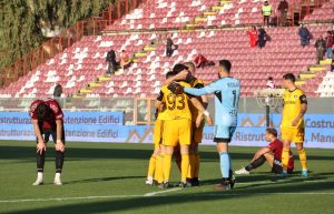 Reggina-Pisa esultanza