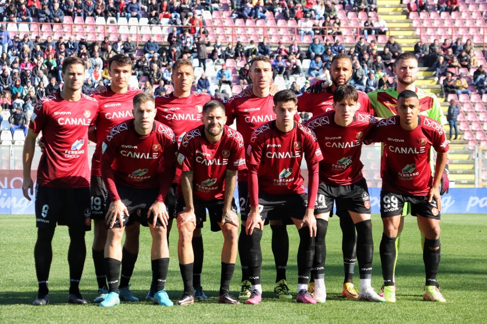 Reggina-Pisa formazione