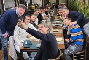 Reggina cena di gruppo