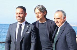 Reggina pranzo con la stampa Saladini Inzaghi e Cardona