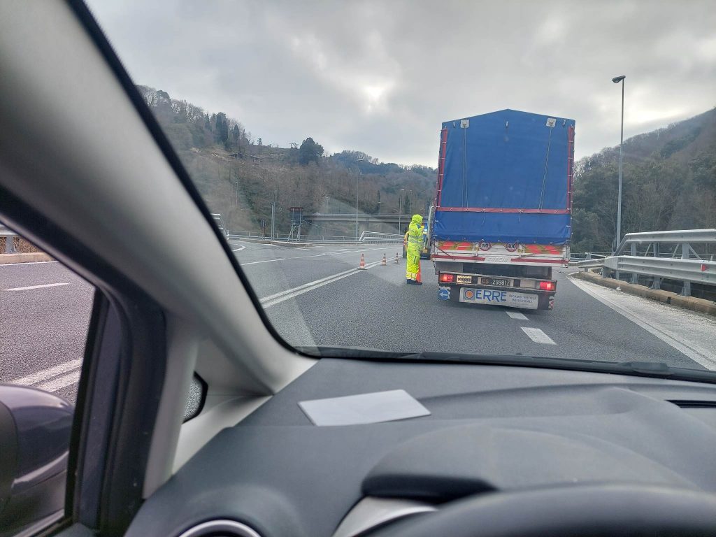incidente galleria Limina
