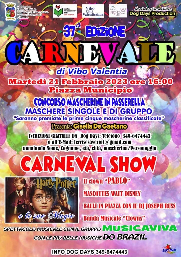 locandina carnevale vibo marina