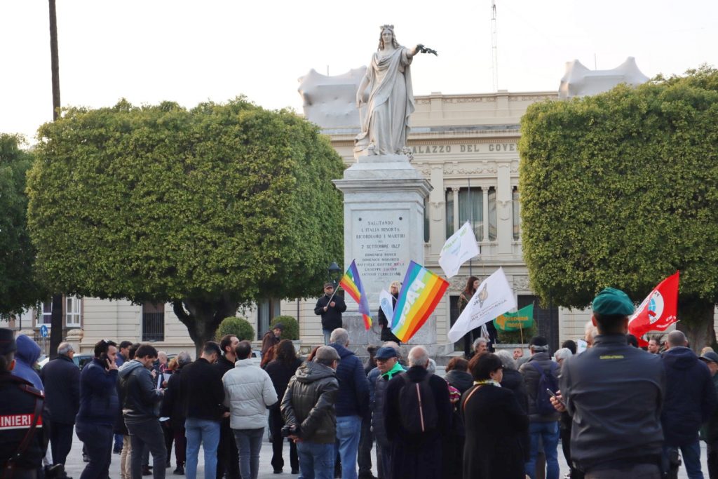 manifestazione pace reggio calabria