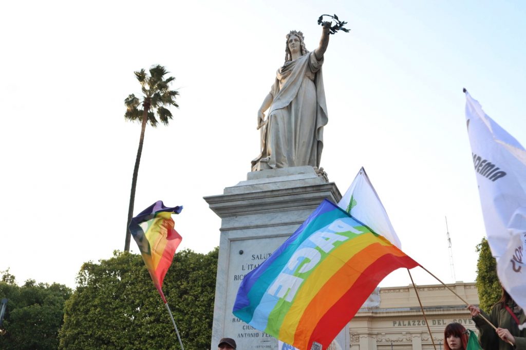 manifestazione pace reggio calabria