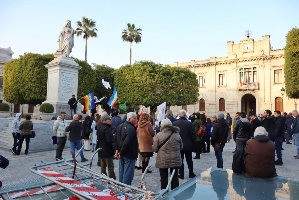 manifestazione pace reggio calabria