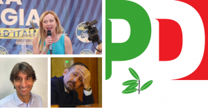 meloni - delmastro - donzelli - pd