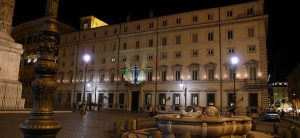palazzo chigi notte