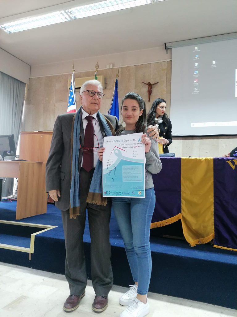 1 Simona Nicolò - primo premio Protagonisti della Prevenzione