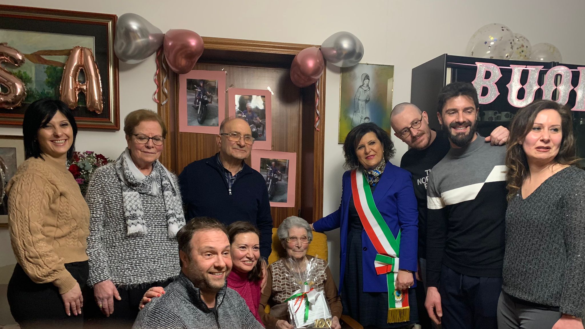 100 anni nonna rosina