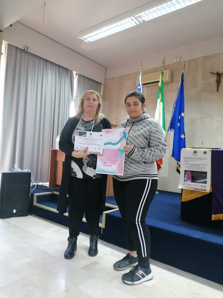2 Valentina Umanisti - secondo premio Protagonisti della Prevenzione
