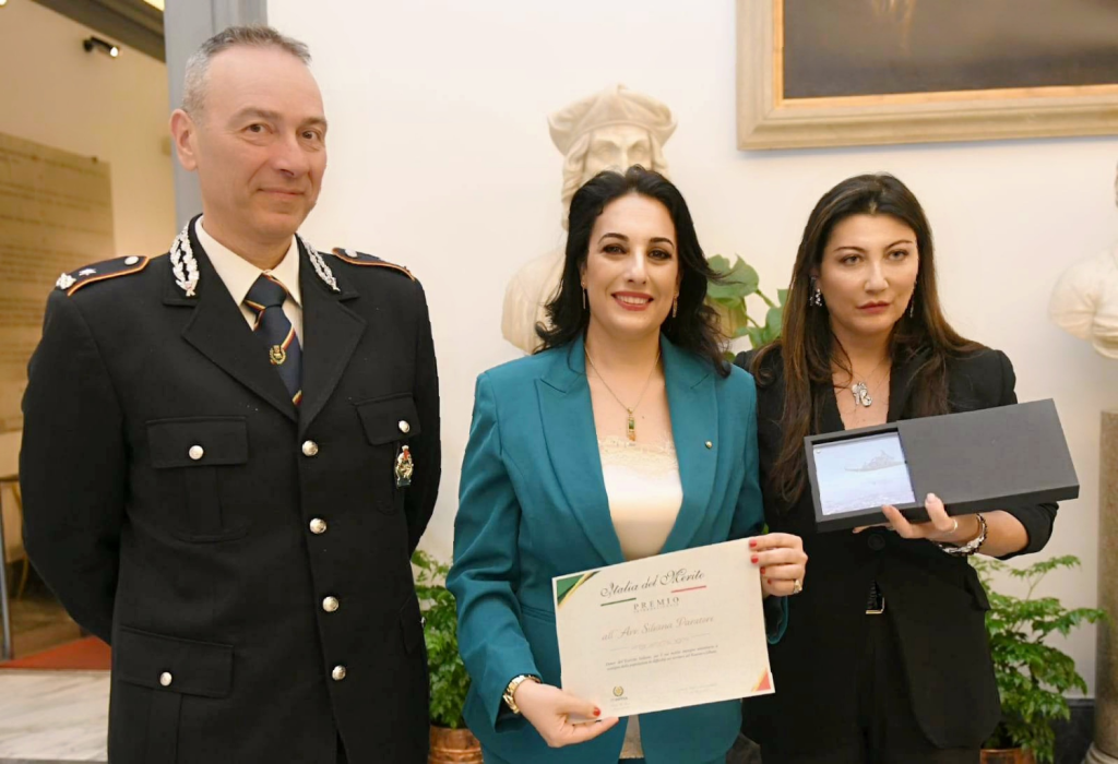 Avv. Silvana Paratore premio L'Italia del Merito
