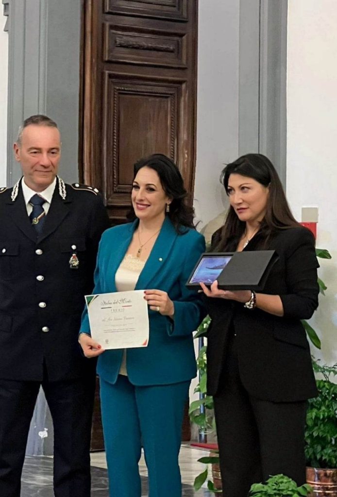 Avv. Silvana Paratore premio L'Italia del Merito