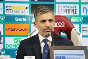 Fabio Pecchia in conferenza stampa dopo Reggina-Parma