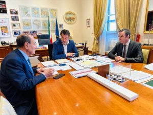 Incontro Salvini Occhiuto Schifani su Ponte sullo Stretto