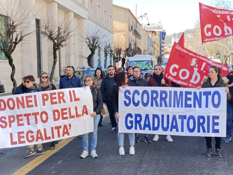 Manifestazione Si Cobas Calabria