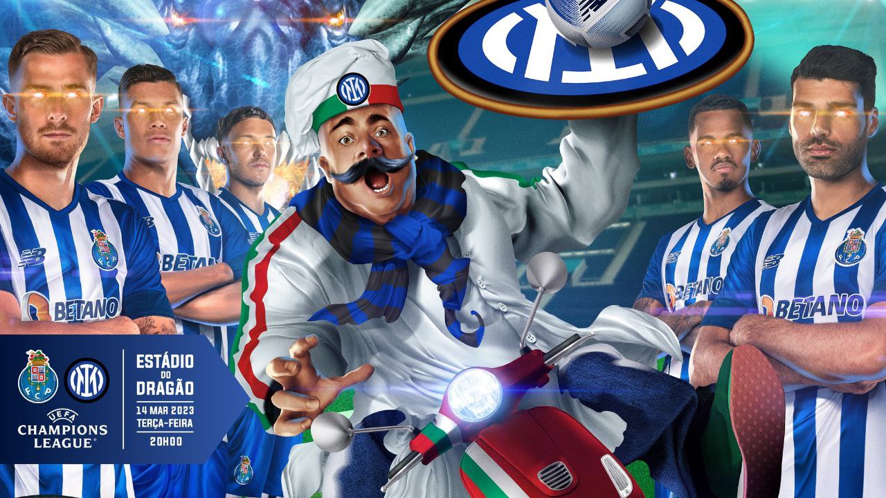 Porto-Inter grafica social