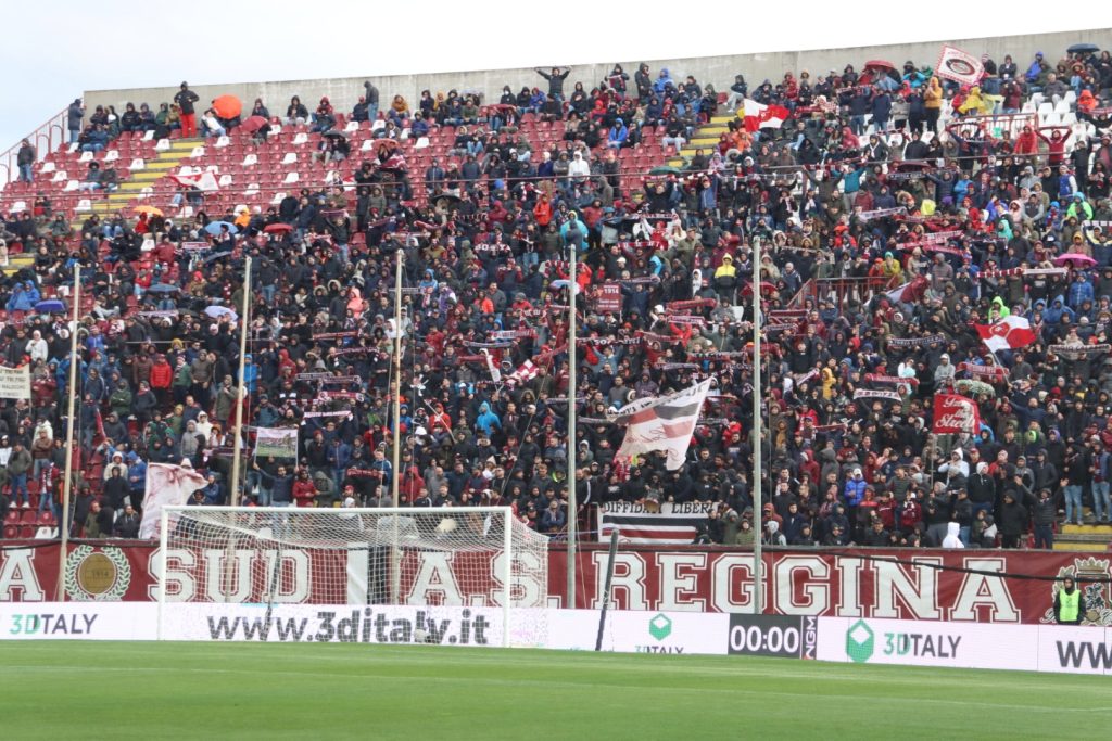 Reggina-Parma Curva Sud tifosi Granillo