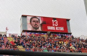 Reggina-Parma Astori maxi schermo