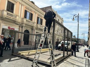 Rimozione dehors Corso Garibaldi Reggio Calabria