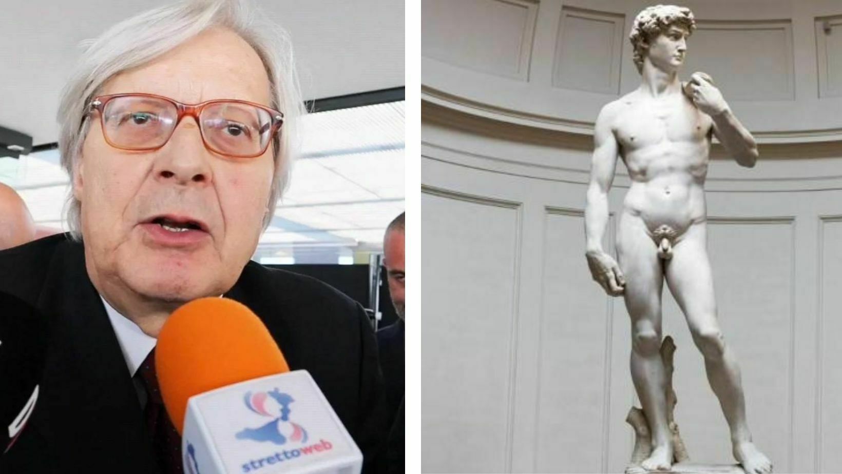 Sgarbi david michelangelo