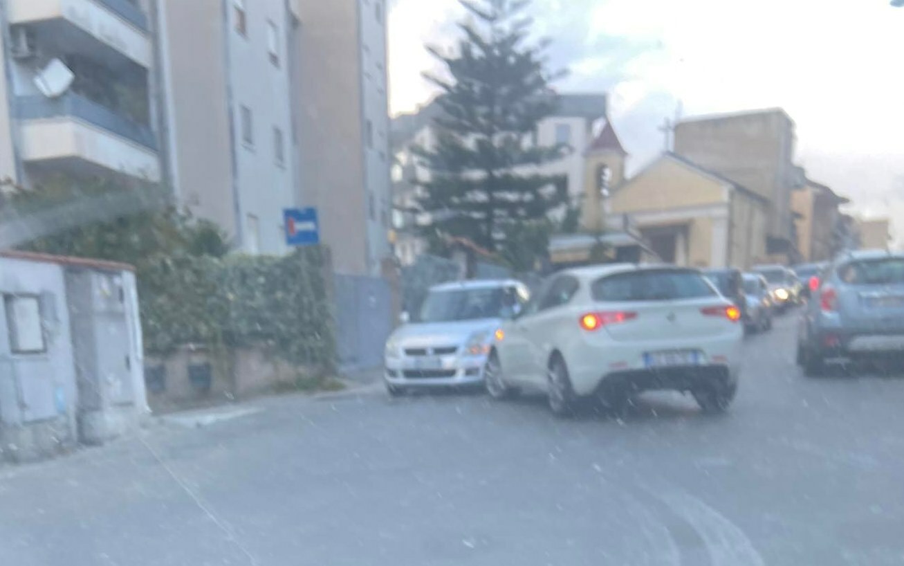 Reggio Calabria, incidente sulla via Nazionale Pentimele FOTO