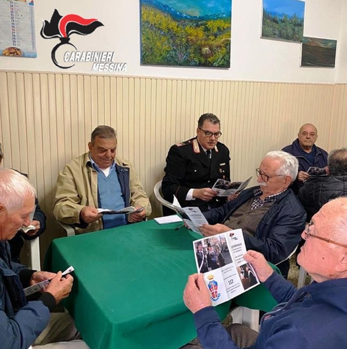 incontri CC Messina Sud con anziani
