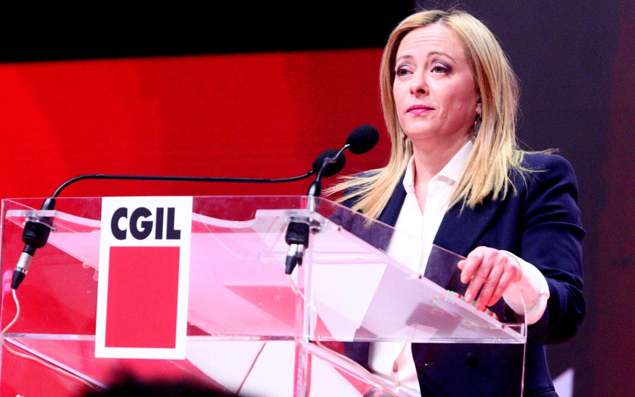 meloni cgil