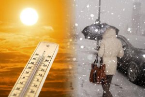 meteo caldo freddo