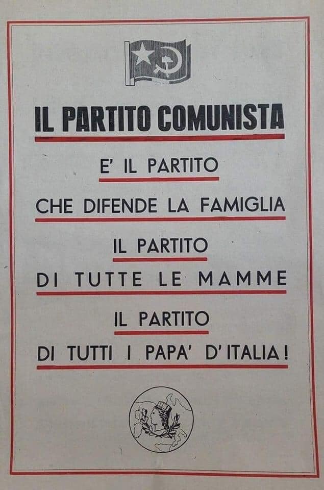 partito comunista famiglia