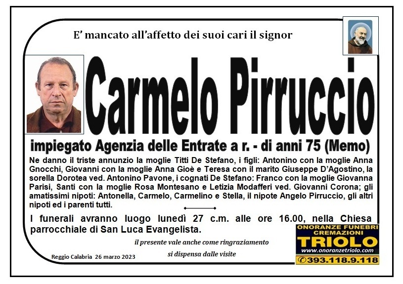 pirruccio carmelo