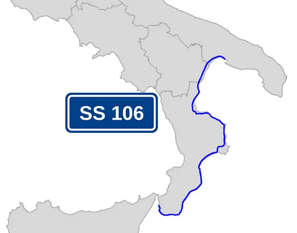 ss106 jonica mappa