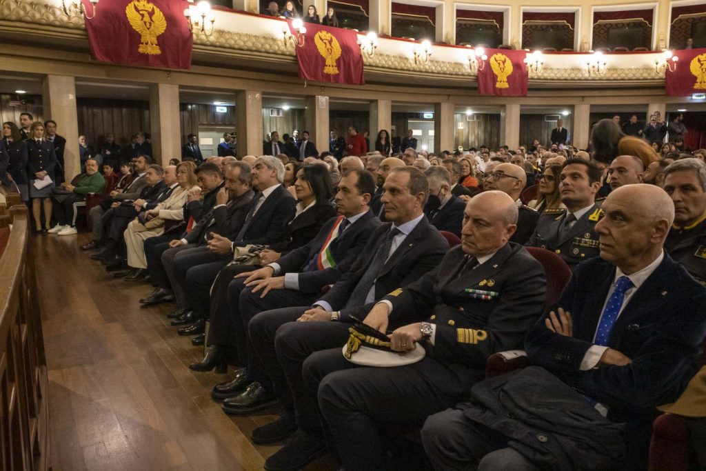 171° anniversario della fondazione della Polizia di Stato reggio calabria teatro cilea