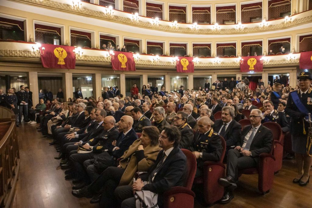 171° anniversario della fondazione della Polizia di Stato reggio calabria teatro cilea