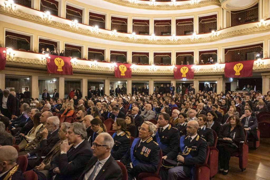 171° anniversario della fondazione della Polizia di Stato reggio calabria teatro cilea