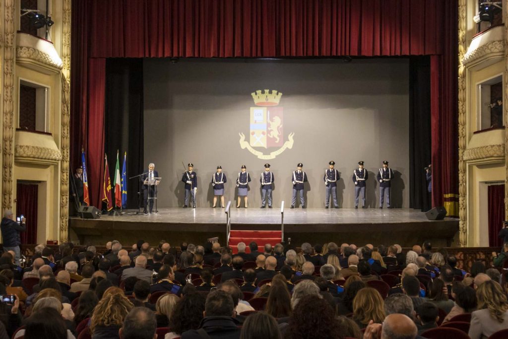 171° anniversario della fondazione della Polizia di Stato reggio calabria teatro cilea