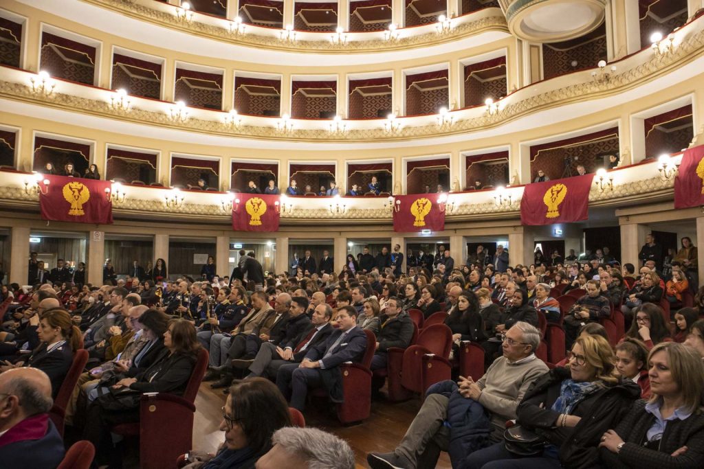 171° anniversario della fondazione della Polizia di Stato reggio calabria teatro cilea