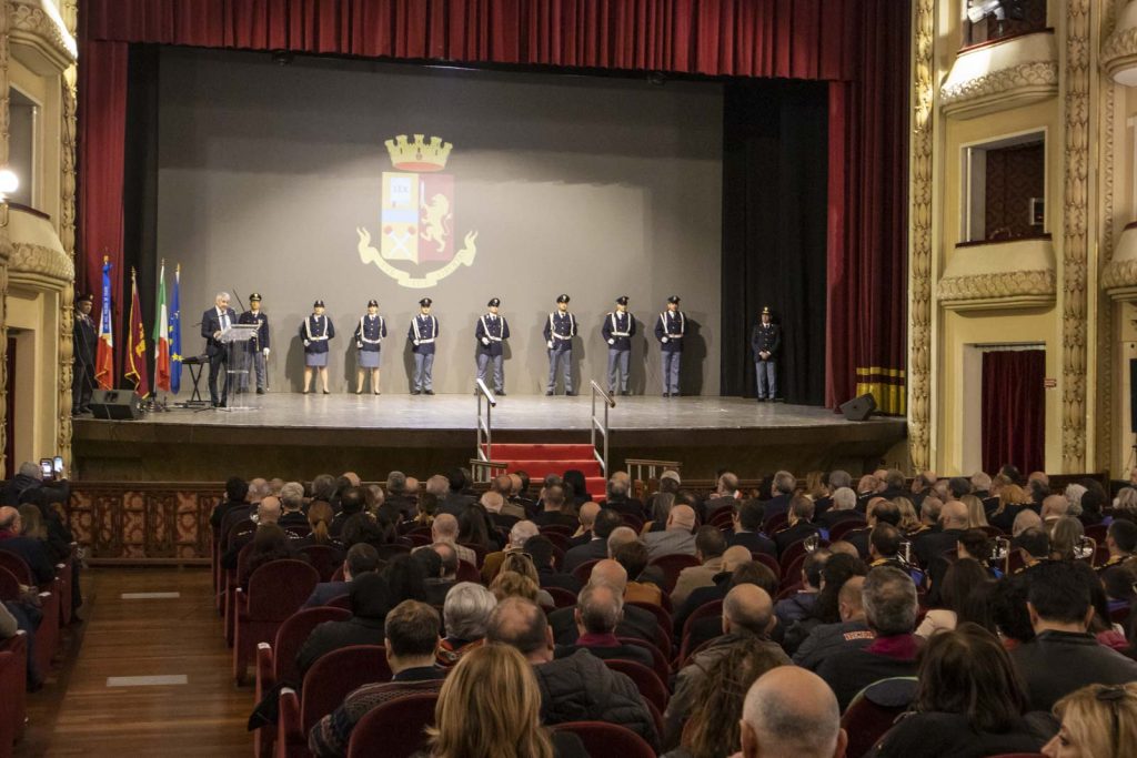 171° anniversario della fondazione della Polizia di Stato reggio calabria teatro cilea