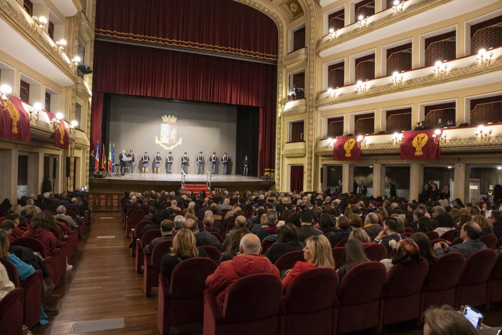 171° anniversario della fondazione della Polizia di Stato reggio calabria teatro cilea