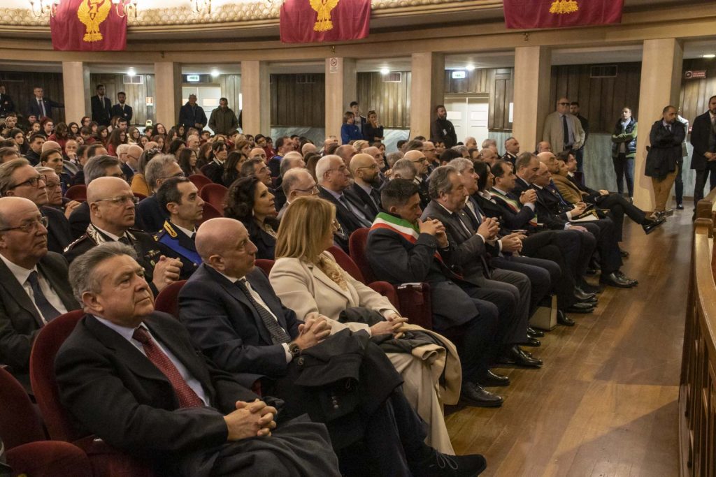 171° anniversario della fondazione della Polizia di Stato reggio calabria teatro cilea