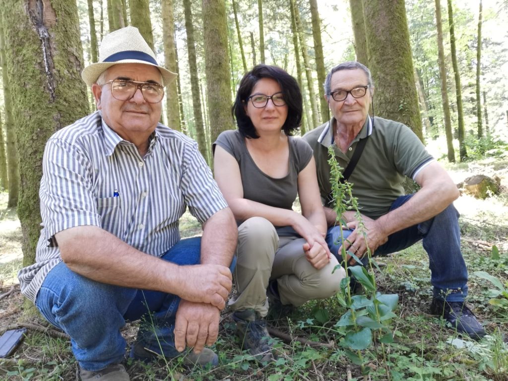 Nazareno Circost con Rosalba Petrilli e Pino Liberti