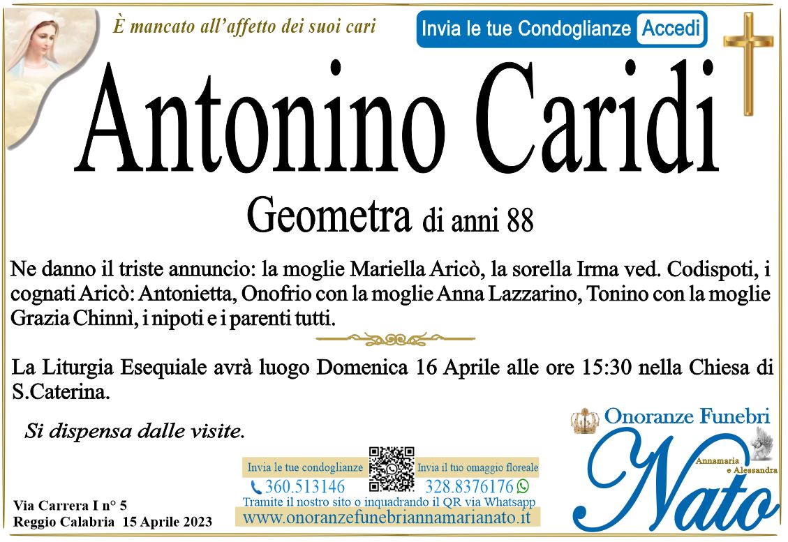 ANTONINO CARIDI