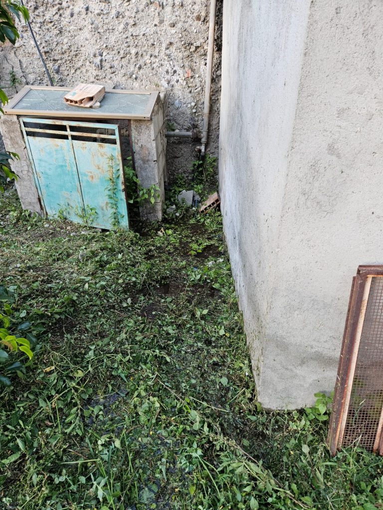 Condotta idrica disastrata contrada Lagani Croce Valanidi Reggio Calabria