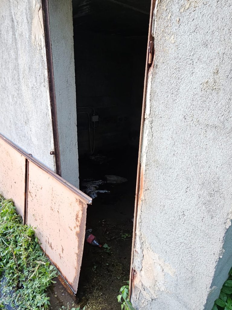 Condotta idrica disastrata contrada Lagani Croce Valanidi Reggio Calabria